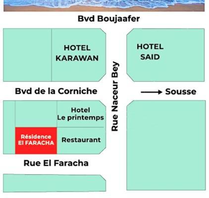 Residence Elfaracha Sousse Exteriér fotografie